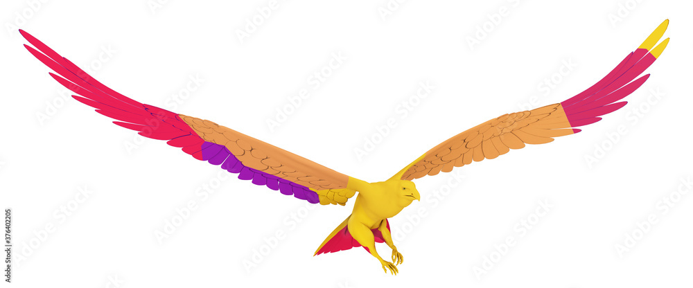 Bunter Seeadler, Freisteller