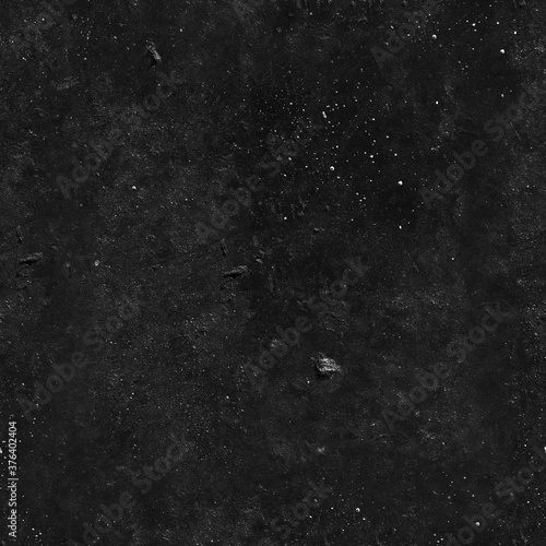 Seamless Black Walls Textures. Tileable loft background.
