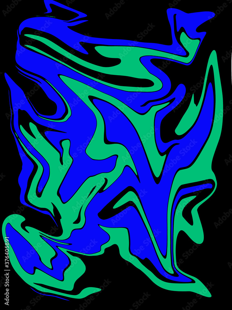 dark blue and light greenish blue abstract like bird watercolor luxury pattern fluid liquid color on black. dark blue and light greenish blue abstract like bird watercolor luxury pattern fluid liquid color on black.