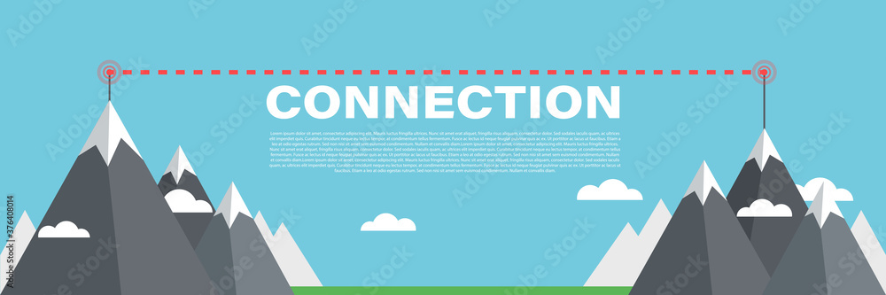 Communication towers on mountains. Wireless antennas cellular wifi radio station broadcasting internet channel receiver vector cartoon background. Illustration of connection antenna signal transmitter Communication towers on mountains. Wireless antennas cellular wifi radio station broadcasting internet channel receiver vector cartoon background. Illustration of connection antenna signal transmitter