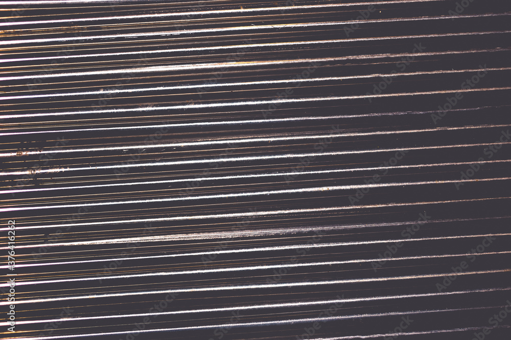 Fototapeta premium Abstract metallic stripes background for design