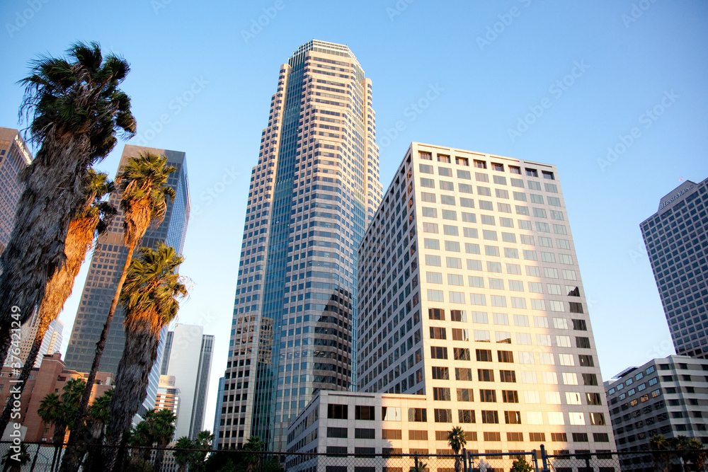 カリフォルニアの高層ビル群