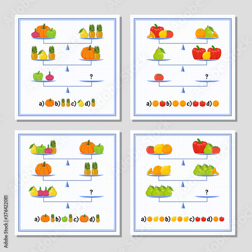 Logic Puzzle Educational Game. Critical Thinking Skills Game. 