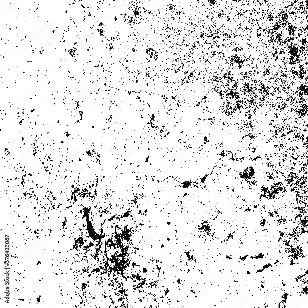 Fototapeta premium Vector grunge texture. Black and white abstract background. Eps10