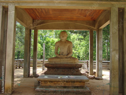 Sri Lanka ancient buddhist statue