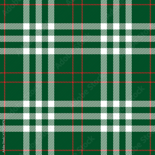 Classic tartan texture seamless pattern. Traditional Scottish checkered plaid ornament. Coloured geometric intersecting striped vector illustration. Seamless fabric texture.