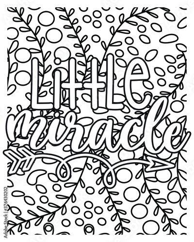pregnancy coloring book page design.