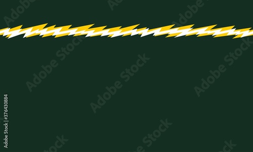 cartoon tv static electronic interference zigzag title header