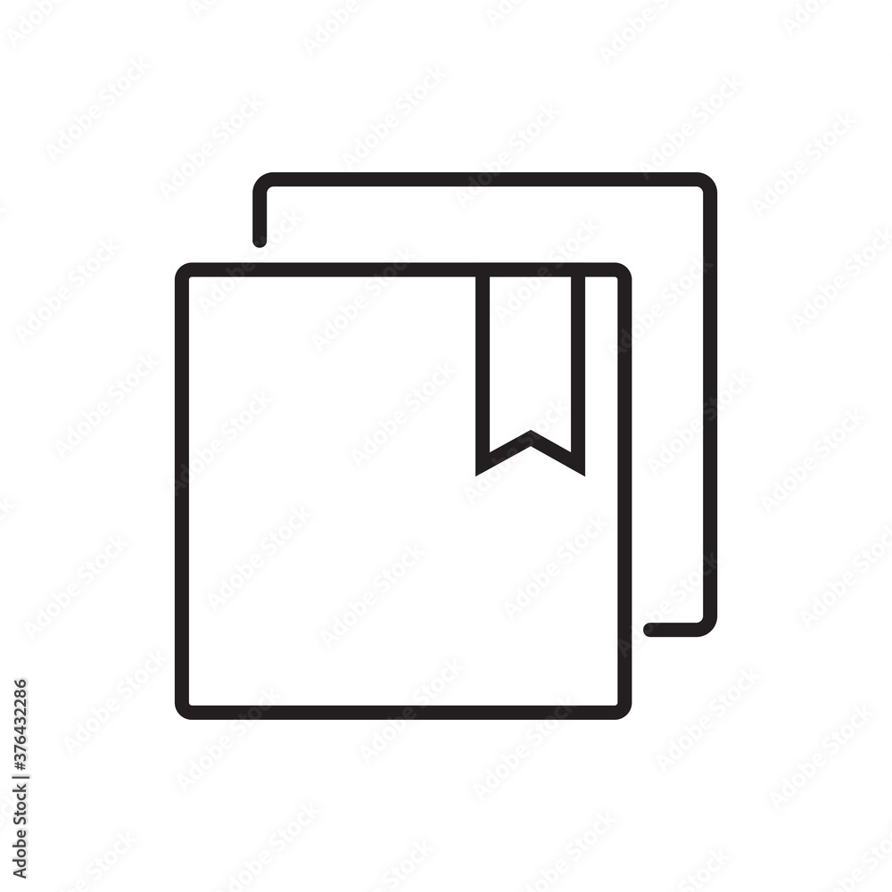 Bookmark icon vector sign isolated on white background illustrasion for graphic and web design. EPS 10 Bookmark icon vector sign isolated on white background illustrasion for graphic and web design. EPS 10