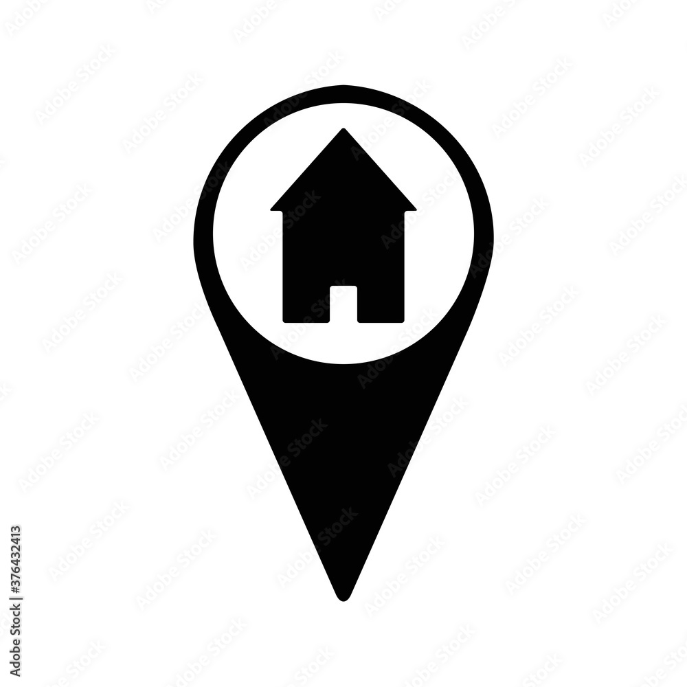 Mark home icon vector sign isolated on white background illustrasion for graphic and web design. EPS 10 Mark home icon vector sign isolated on white background illustrasion for graphic and web design. EPS 10