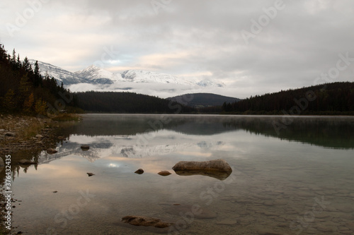 Jasper Nationalpark, Canada, Prymide Lake, Salt Lake