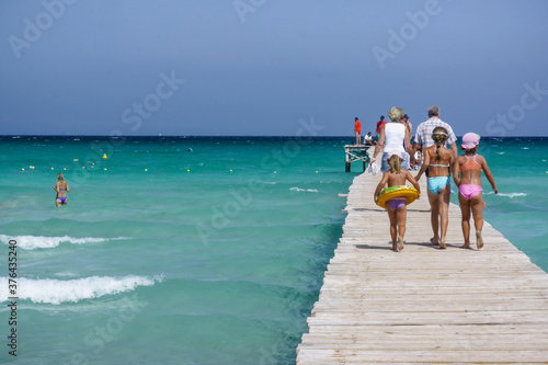 playa de Muro, municipio de Muro, Bahia de Alcudia,islas baleares, Spain © Tolo