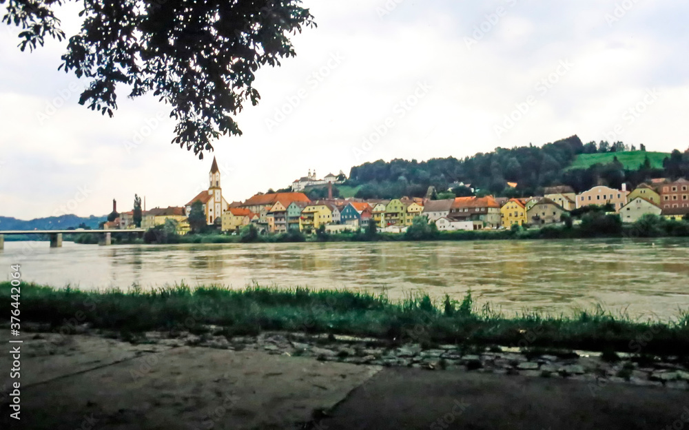 City of Passau, Germany in the early 1980s