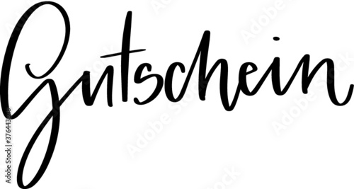 Gutschein Handgeschrieben Handlettering
