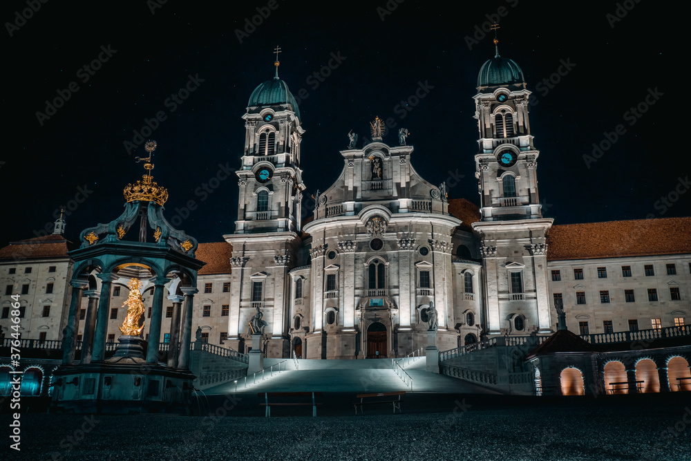 Fototapeta premium Einsiedeln Abbey, Switzerland