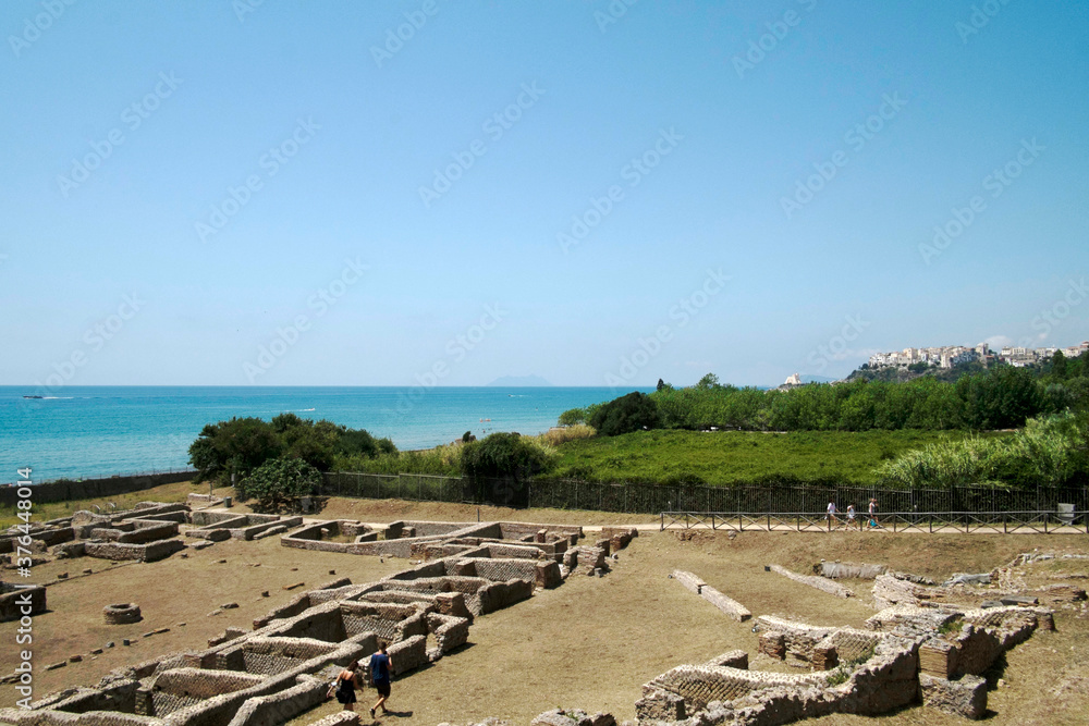 View of the Emperor Tiberius Villa, Sperlonga, Lazio View of the Emperor Tiberius Villa, Sperlonga, Lazio