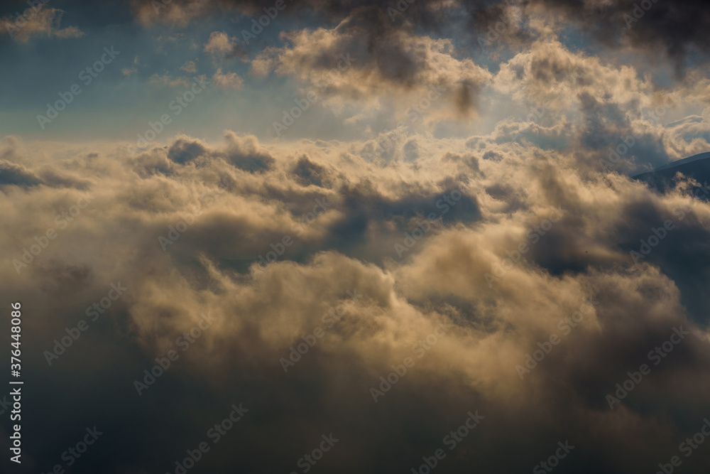 High altitude cloudscape