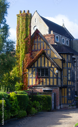 Tudor building in Shrewsbury
