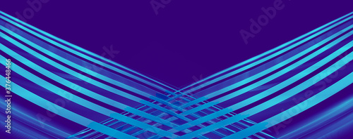 abstract background banner with blue lines
