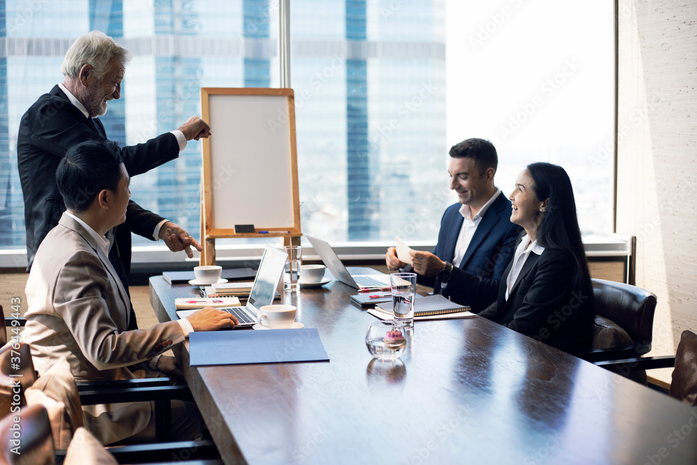 Happiness executive business teamwork meeting and discuss in meeting room. Happiness executive business teamwork meeting and discuss in meeting room.