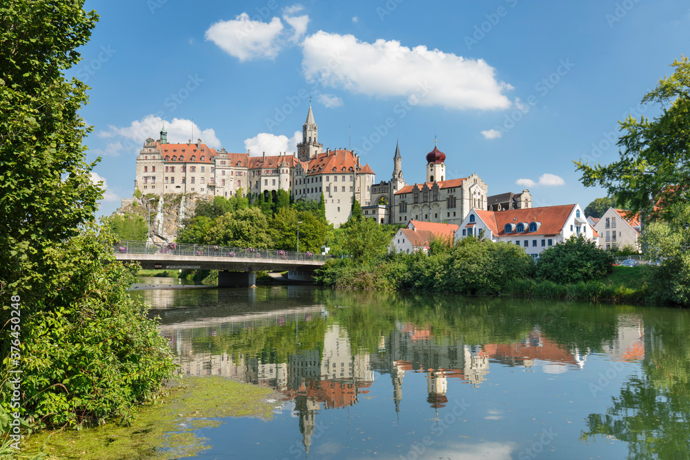 Sigmaringen Castle, Upper Danube Valley, Swabian Jura, Baden-Wurttemberg Sigmaringen Castle, Upper Danube Valley, Swabian Jura, Baden-Wurttemberg