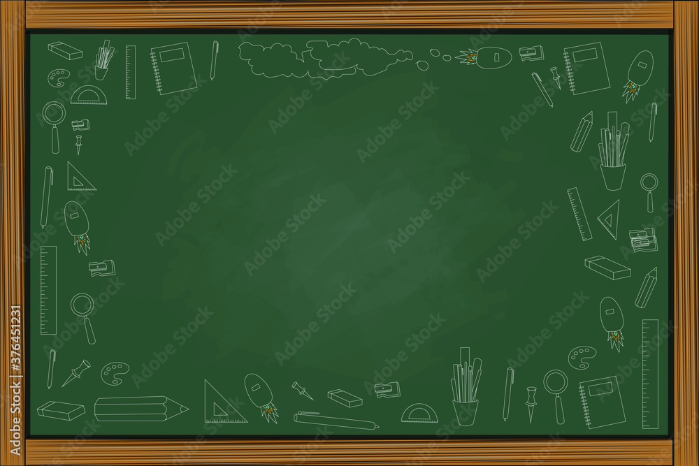Fototapeta premium back to school