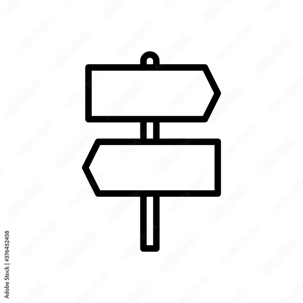 signpost, travel icon vector illustration signpost, travel icon vector illustration