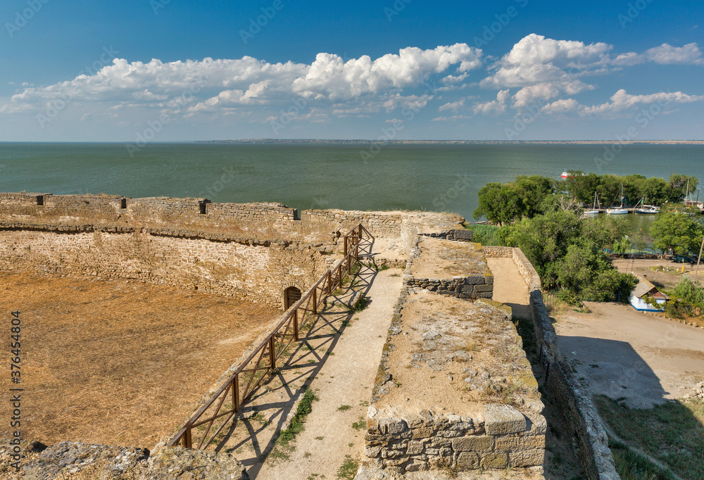 Ancient Akkerman fortress in Ukraine