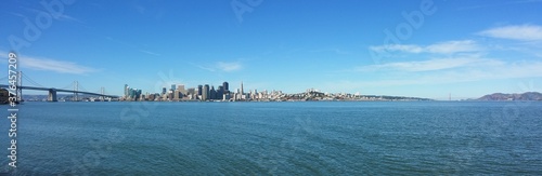 panorama of the bay area