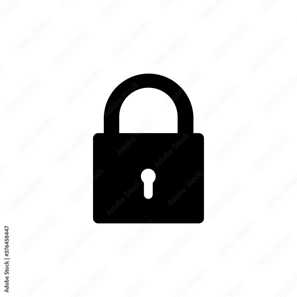 lock black sign icon. Vector illustration eps 10 lock black sign icon. Vector illustration eps 10