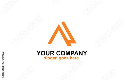 Abstract Al Letter Logo Design