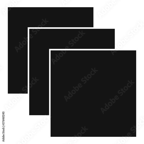 Tiler ceramic tile icon. Simple illustration of tiler ceramic tile vector icon for web design isolated on white background
