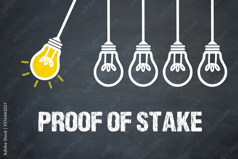 Fototapeta premium Proof of Stake