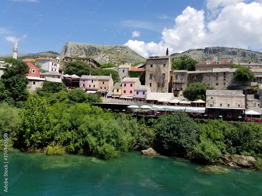 view of Mostar, Bosnia