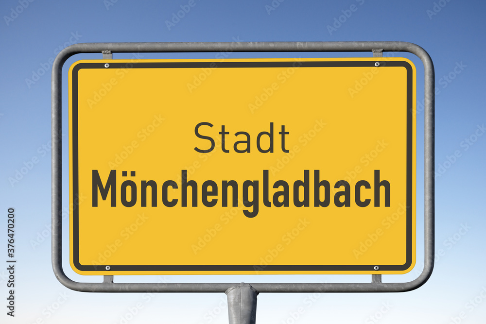 Ortstafel Stadt Mönchengladbach, (Symbolbild) Ortstafel Stadt Mönchengladbach, (Symbolbild)