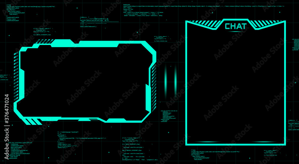 Stream Twitch Overlay Face Cam, Web Camera with chat for streaming  broadcast. Green design. Gaming face cam with chat window. Streaming  offline screen. Overlay background twitch ilustração do Stock | Adobe Stock