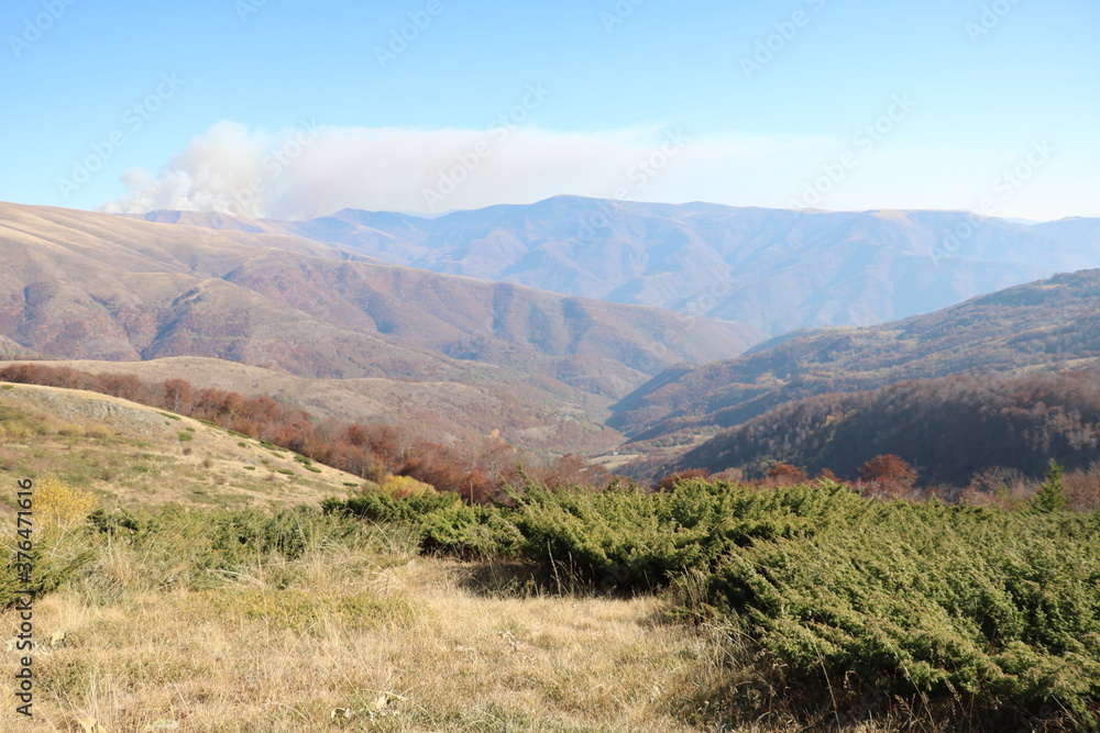 'Stara planina' - mountain in East Serbia on the border with Bulgaria