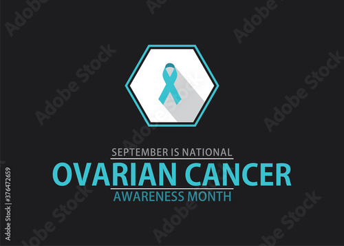 ovarian cancer awareness month poster design