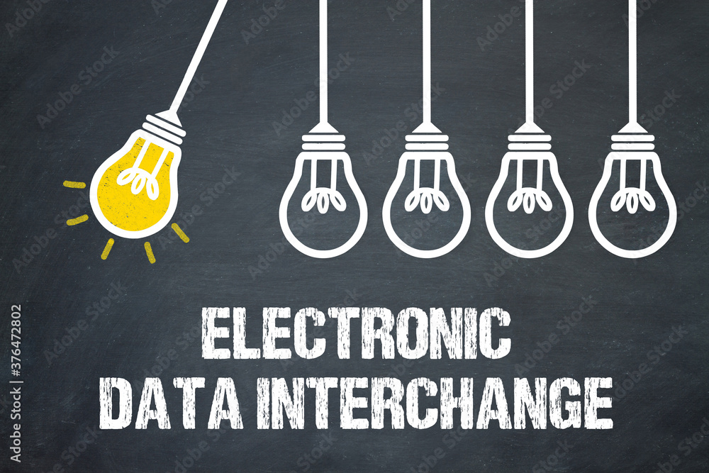 Fototapeta premium Electronic Data Interchange