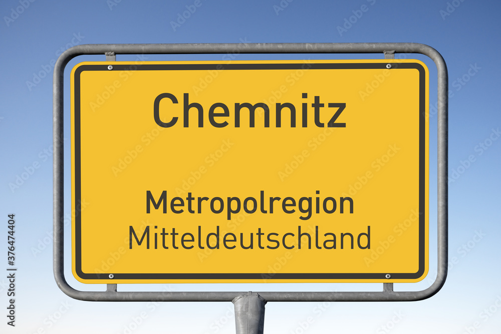 Ortstafel Chemnitz, Metropolregion Mitteldeutschland, (Symbolbild) Ortstafel Chemnitz, Metropolregion Mitteldeutschland, (Symbolbild)
