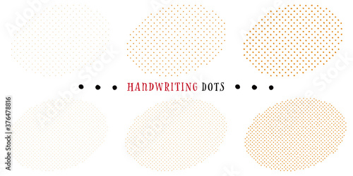 Handwriting dots