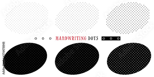 Handwriting ring dots © SodaHisako