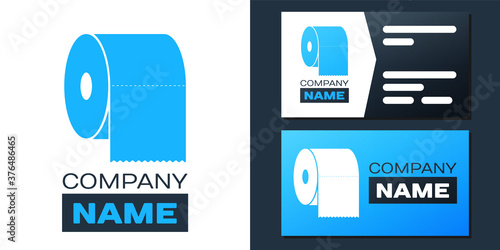 Wallpaper Mural Logotype Toilet paper roll icon isolated on white background. Logo design template element. Vector. Torontodigital.ca