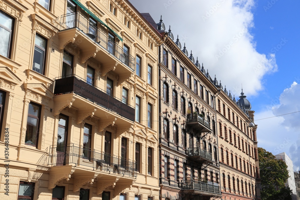 Gothenburg city street view