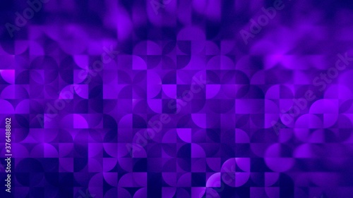 Abstract Violet Quarter Circles Background photo