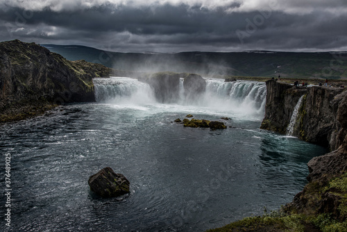 waterfall in iceland © Matej