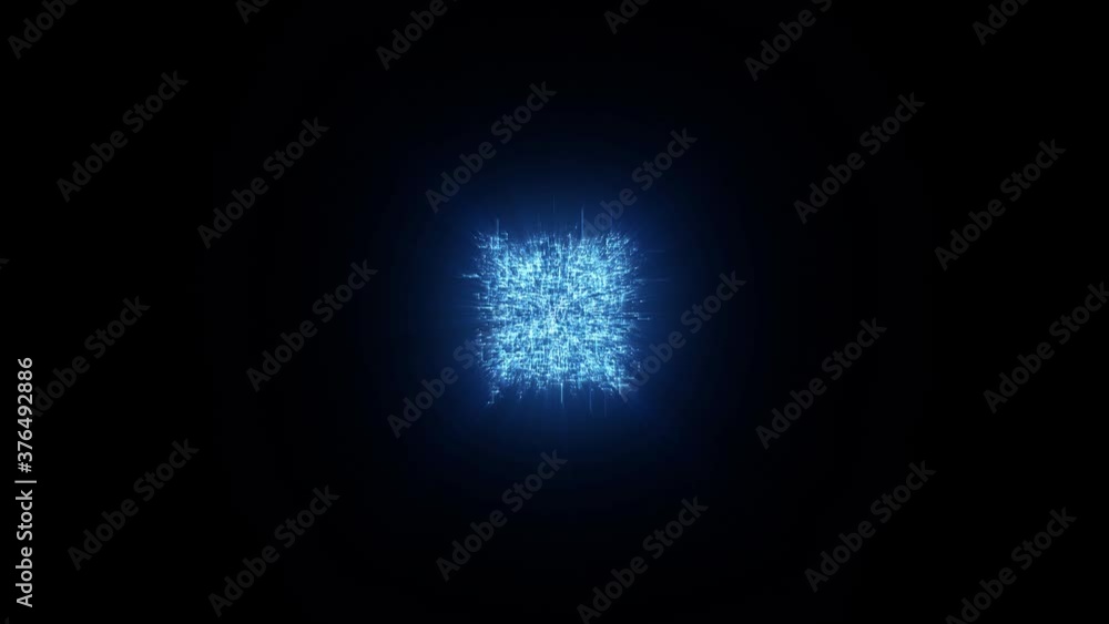 Abstract Digital Data Hi Tech Background Zoom In/ 4k animation of an abstract technology background with data lines and corner particles zooming in with ease in effect and radial blur Abstract Digital Data Hi Tech Background Zoom In/ 4k animation of an abstract technology background with data lines and corner particles zooming in with ease in effect and radial blur