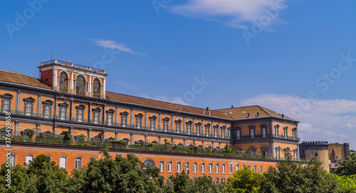 The Royal Palace (Palazzo Reale) in Naples, Italy