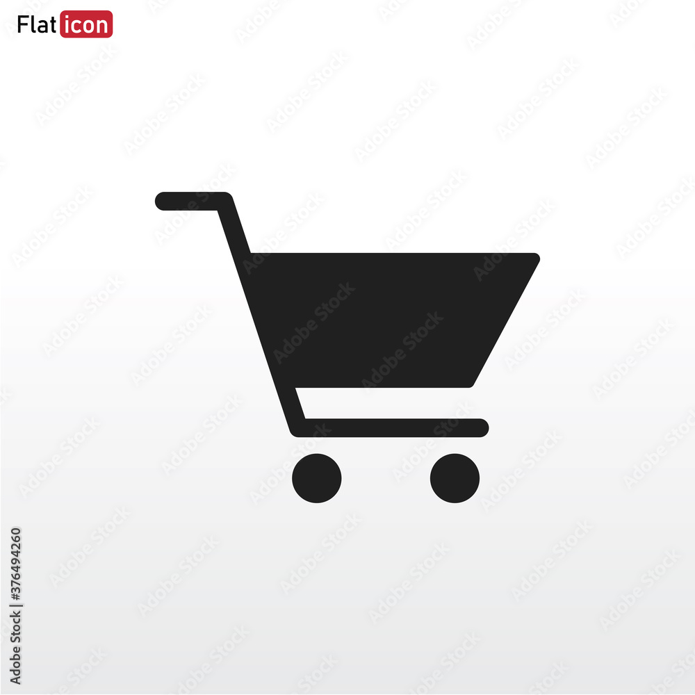 Shopping Cart icon vector Basket sign Shopping Cart icon vector Basket sign