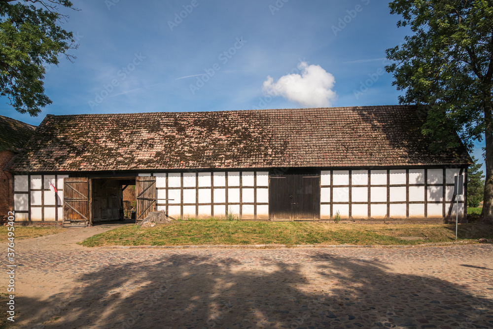 Historic buildings in the village known as the